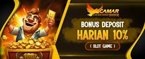 Bonus Deposit Harian Gacor 10% promotion banner